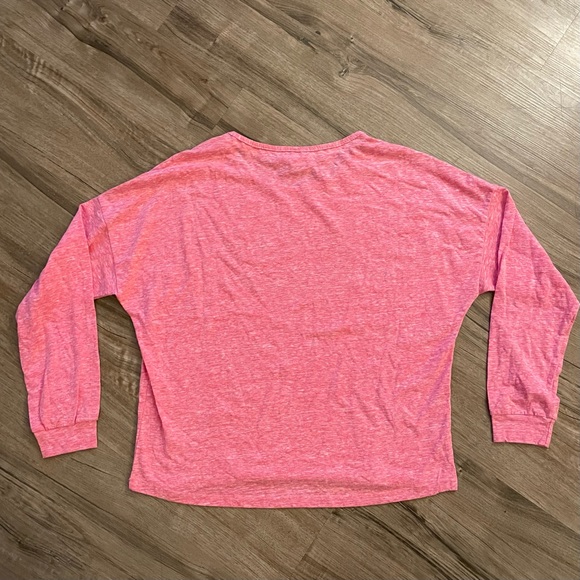 NWT Lucky Brand Pink Cotton Blend Dream Land Long Sleeve Shirt Size Small - Picture 3 of 5
